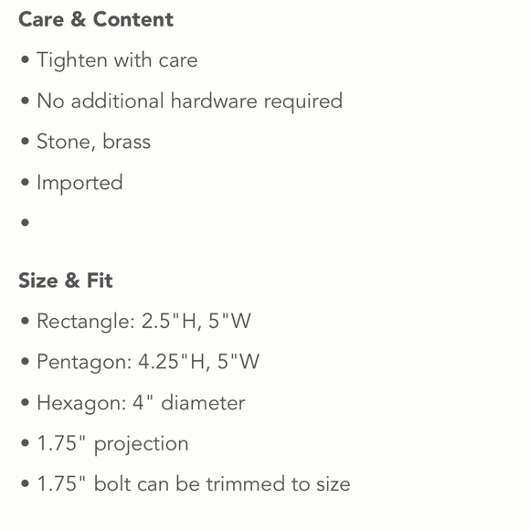 Anthro Stone Swirled knobs - Picture 8 of 8